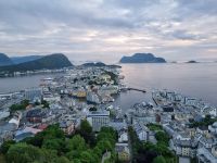 Alesund - Ausblick vom Berg Aksla 