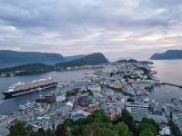 Alesund - Ausblick vom Berg Aksla 