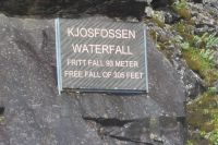  Wasserfall an der Flambahn