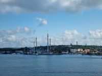 Stockholm - Blick von Södermalm zum Vergnügungspark Gröna Lund