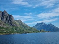 Schifffahrt von Svolvær zum Trollfjord...