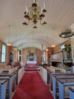 Lofoten (Insel Flakstadøy) - Kirche von Flakstad