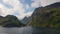 Lofoten - Brim Explorer - Fahrt vom Raftsund in den Trollfjord 