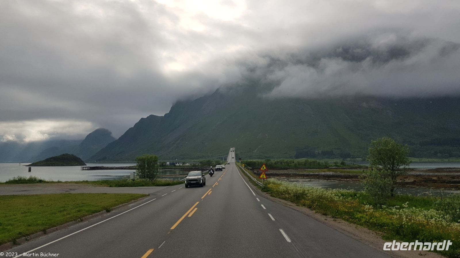 Lofoten - Gimsøystraumen-Brücke