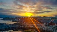 Lofoten - Mortsund - Statles Rorbusenter - Mitternachtssonne!