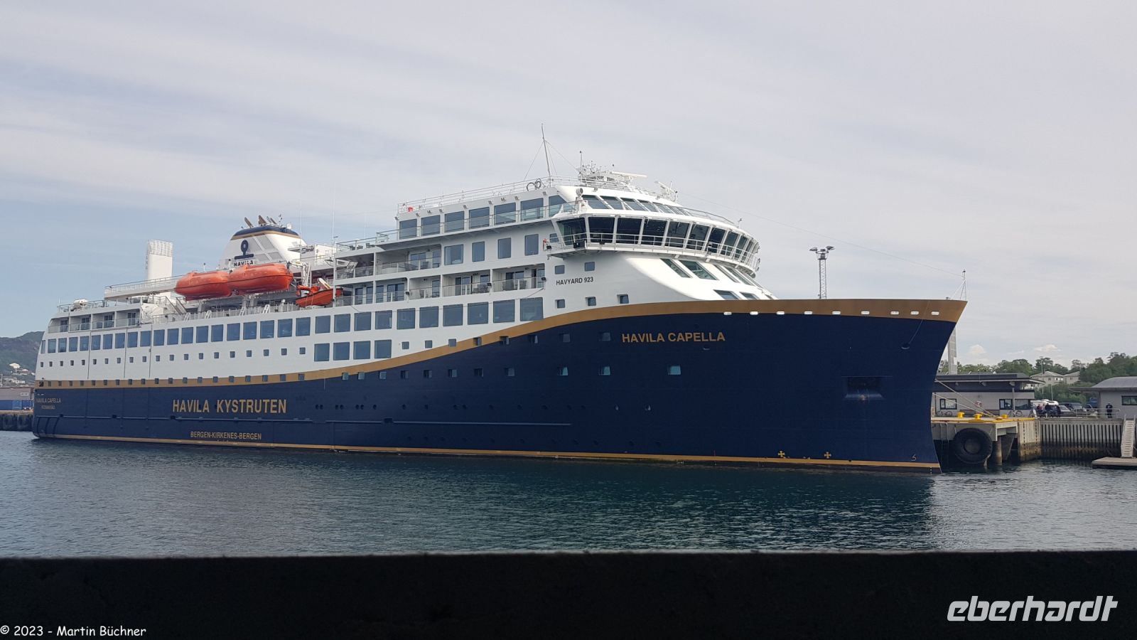 Bodø - Europäische Kulturhauptstadt 2024 - Postschiff