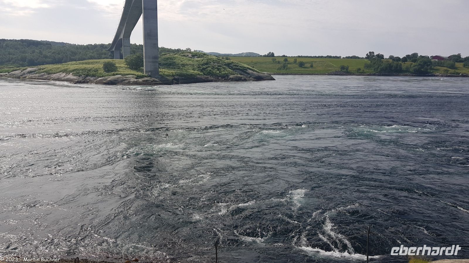Bodø - Saltstraumen - Stärkster Gezeitenstrom der Welt
