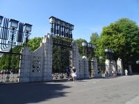 Oslo - Eingang Vigeland-Park