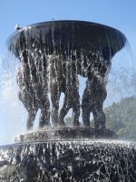 Oslo - Brunnen mit Lebenszyklen im Vigeland-Park