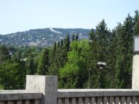 Oslo - Blick vom Vigeland-Park zur Holmenkollen-Sprungschanze