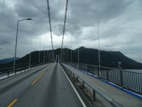 Gjemnessund - Hängebrücke