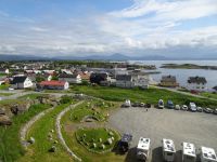 Bud - Blick über Lapidarium und Schären