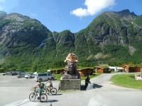 Trollstigen mit amtierendem Troll...