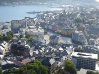 Alesund - Altstadt mit Jungendstilbauten...
