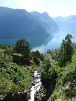 Zufluß zum Geirangerfjord