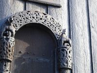 Lom - Stabkirche - Torrahmung