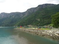 Skjolden am Lustrafjord
