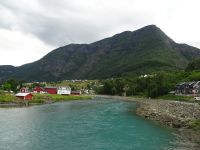 Skjolden am Lustrafjord