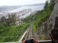 Bergen - Rückfahrt mit der Floibahn