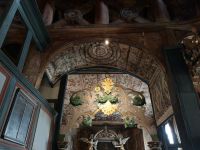 Verzierungen von Lomer Kirche