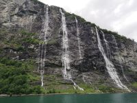 Sieben Schwestern - alle da - Geiranger Fjord