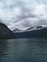 Geiranger Fjord und nah liegenden Berge