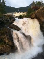 ..in Hintergrund Hotel Union 