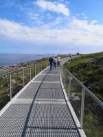 der Pfadweg ist angelegt um Flora und Fauna zu schützen