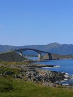 Große Brücke von Atlantikstrasse