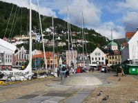 im Hintergrund Floyen 