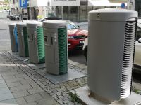 die berühmten Mülltonnen von Bergen 