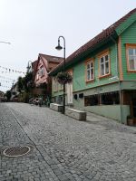 Bunte Strasse von Stavanger