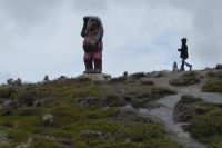 Troll auf dem Dyrant Fjellstova