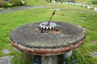 Sonnenuhr in Hotel Stalheim