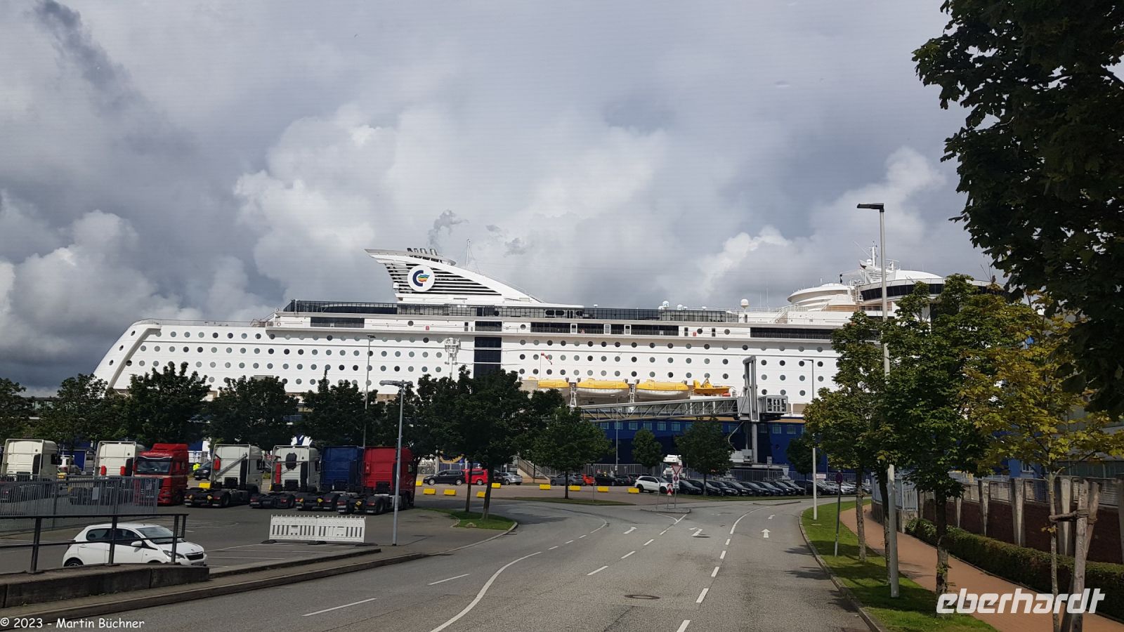 Colorline - M/S Color Magic in Kiel auf dem Weg nach Oslo