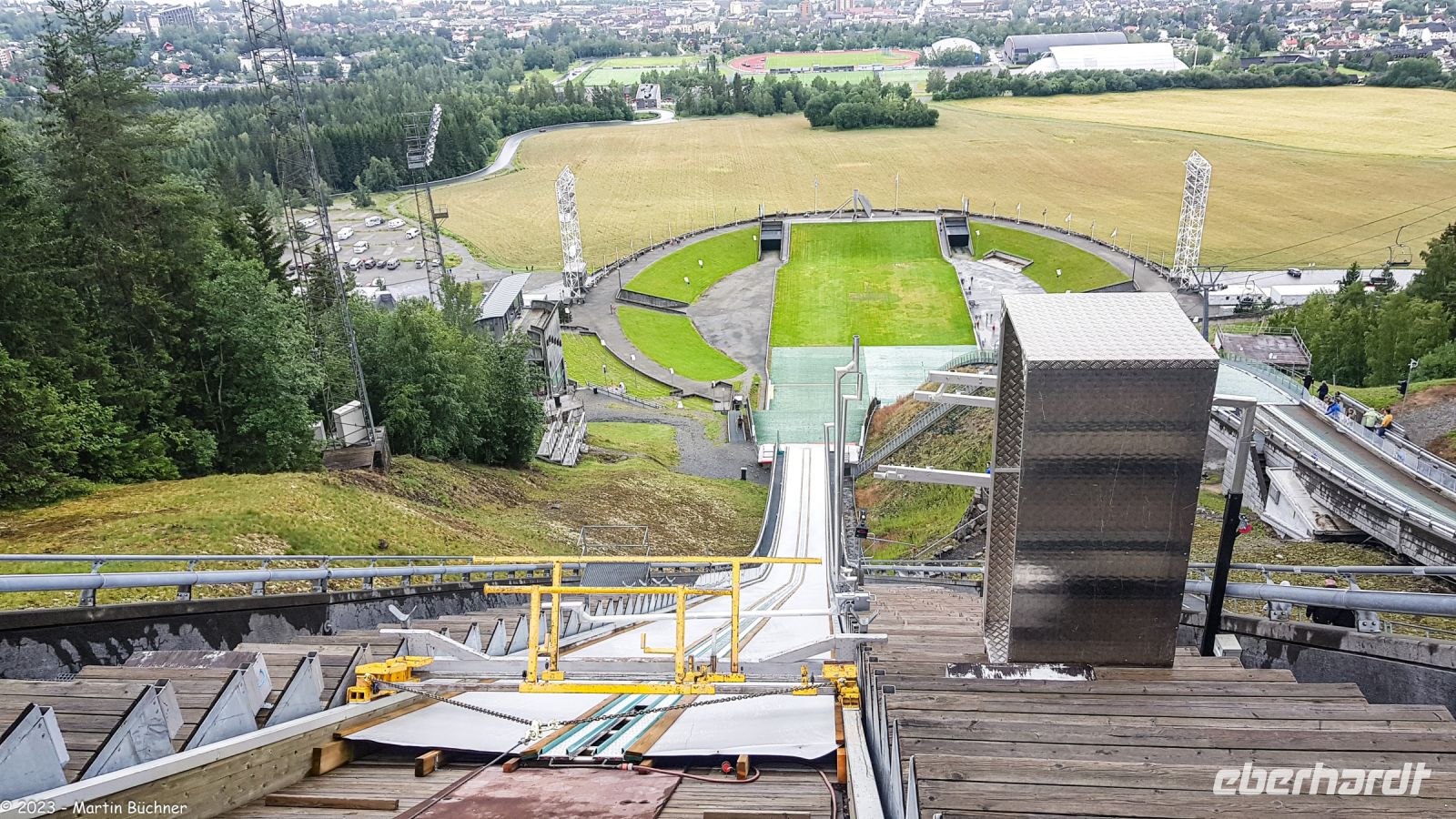 Schanzenpark Lysgårdsbakken von Lillehammer - Olympische Winterspiele 1994