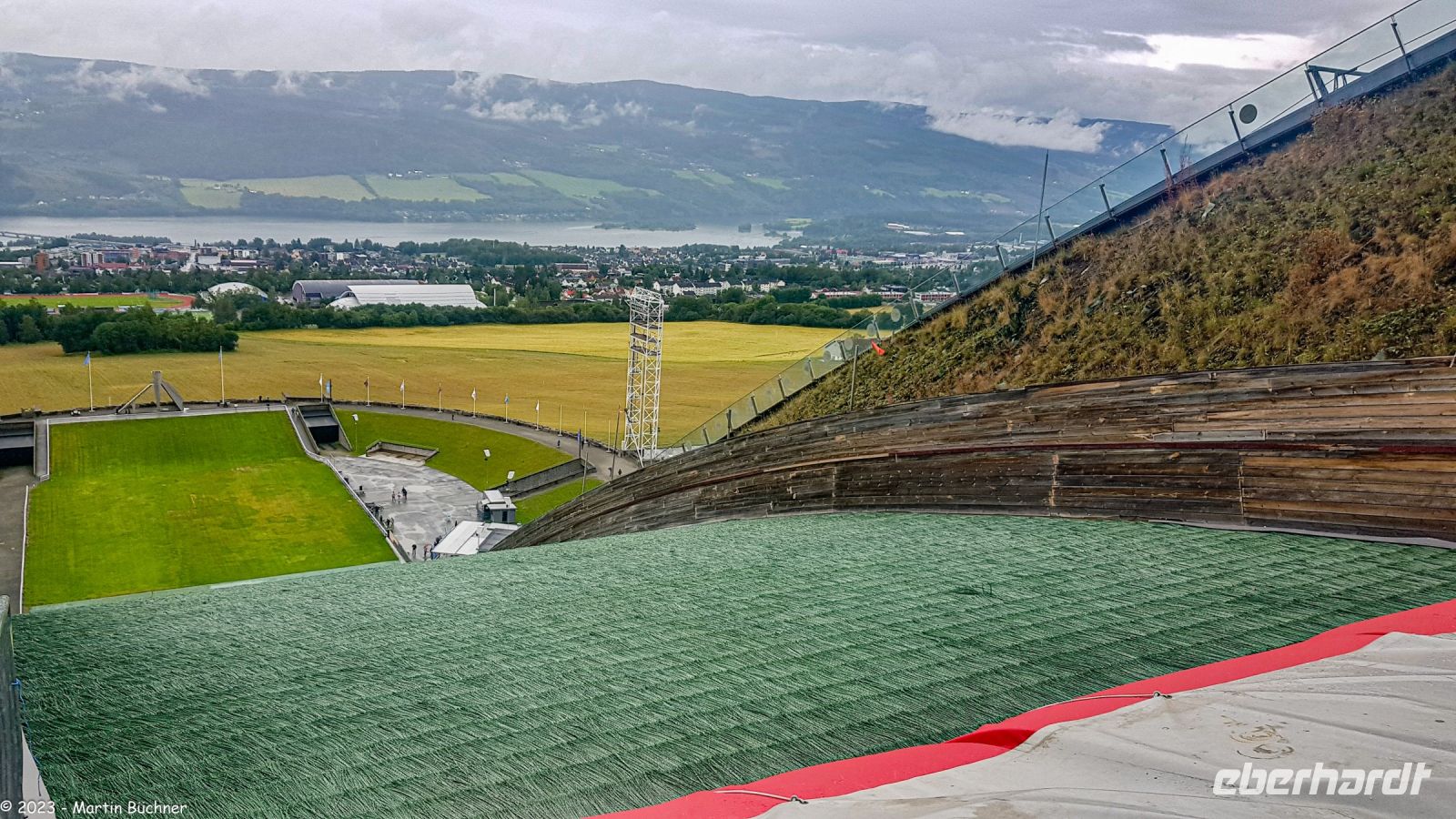 Schanzenpark Lysgårdsbakken von Lillehammer - Olympische Winterspiele 1994