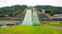 Schanzenpark Lysgårdsbakken von Lillehammer - Olympische Winterspiele 1994
