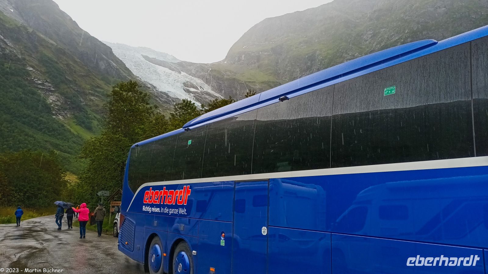 Bøyabreen - ein mächtiger Auslassgletscher des Jostedalsbreen