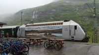 Flåmsbane - die steilste Eisenbahnstrecke der Welt - Bahnhof Myrdal