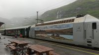 Flåmsbane - die steilste Eisenbahnstrecke der Welt - Bahnhof Myrdal
