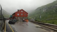 Flåmsbane - die steilste Eisenbahnstrecke der Welt - Bahnhof Myrdal
