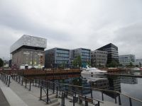 Trondheim - Alter Hafen mit Museum Rockheim