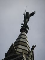 Nidarosdom - Erzengel Michael mit Bob Dylan-Gesicht