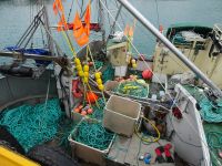 Hammerfest - Stilleben eines genutzten Fischerbootes