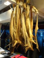 Bergen - Fischmarkt - Stockfisch