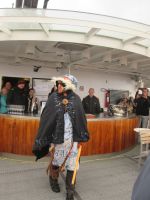 Neptun erscheint zur Polarkreistaufe