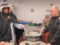 Polarkreistaufe mit Neptun und Kapitän Geir Johannesen