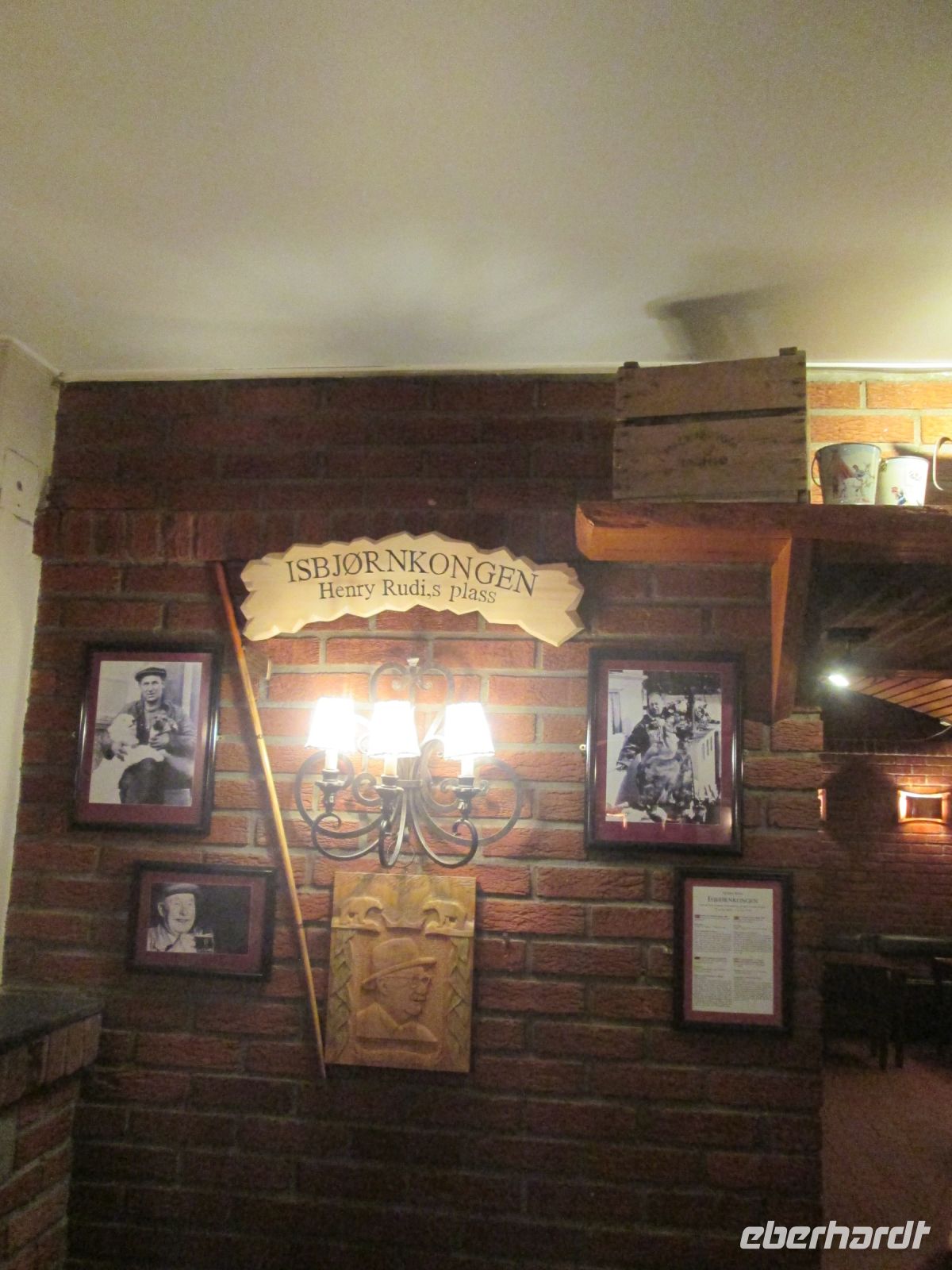 Stammsitz vom Eisbärenkönig Henry Rudi in der Mack Bierbrauerei