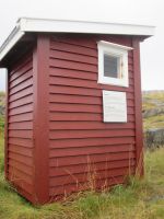 Freilichtmuseum Hammerfest; Plumpsklo